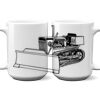15 oz. NO MINIMUM Full Color Printed Ceramic Mug Thumbnail
