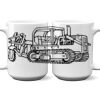 15 oz. NO MINIMUM Full Color Printed Ceramic Mug Thumbnail