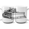 15 oz. NO MINIMUM Full Color Printed Ceramic Mug Thumbnail