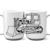 15 oz. NO MINIMUM Full Color Printed Ceramic Mug Thumbnail
