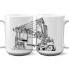 15 oz. NO MINIMUM Full Color Printed Ceramic Mug Thumbnail