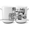 15 oz. NO MINIMUM Full Color Printed Ceramic Mug Thumbnail