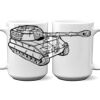 15 oz. NO MINIMUM Full Color Printed Ceramic Mug Thumbnail