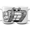 15 oz. NO MINIMUM Full Color Printed Ceramic Mug Thumbnail