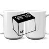 15 oz. NO MINIMUM Full Color Printed Ceramic Mug Thumbnail