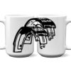 15 oz. NO MINIMUM Full Color Printed Ceramic Mug Thumbnail