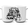 15 oz. NO MINIMUM Full Color Printed Ceramic Mug Thumbnail