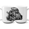 15 oz. NO MINIMUM Full Color Printed Ceramic Mug Thumbnail