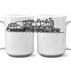 15 oz. NO MINIMUM Full Color Printed Ceramic Mug Thumbnail