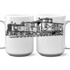 15 oz. NO MINIMUM Full Color Printed Ceramic Mug Thumbnail