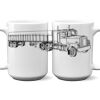 15 oz. NO MINIMUM Full Color Printed Ceramic Mug Thumbnail