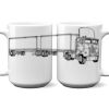 15 oz. NO MINIMUM Full Color Printed Ceramic Mug Thumbnail