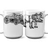 15 oz. NO MINIMUM Full Color Printed Ceramic Mug Thumbnail