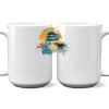 15 oz. NO MINIMUM Full Color Printed Ceramic Mug Thumbnail