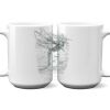 15 oz. NO MINIMUM Full Color Printed Ceramic Mug Thumbnail