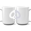 15 oz. NO MINIMUM Full Color Printed Ceramic Mug Thumbnail