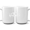 15 oz. NO MINIMUM Full Color Printed Ceramic Mug Thumbnail