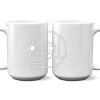 15 oz. NO MINIMUM Full Color Printed Ceramic Mug Thumbnail