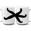 15 oz. NO MINIMUM Full Color Printed Ceramic Mug Thumbnail