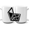 15 oz. NO MINIMUM Full Color Printed Ceramic Mug Thumbnail
