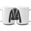 15 oz. NO MINIMUM Full Color Printed Ceramic Mug Thumbnail