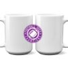 15 oz. NO MINIMUM Full Color Printed Ceramic Mug Thumbnail