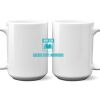 15 oz. NO MINIMUM Full Color Printed Ceramic Mug Thumbnail