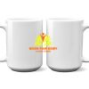 15 oz. NO MINIMUM Full Color Printed Ceramic Mug Thumbnail