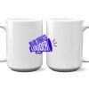 15 oz. NO MINIMUM Full Color Printed Ceramic Mug Thumbnail