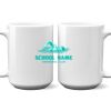 15 oz. NO MINIMUM Full Color Printed Ceramic Mug Thumbnail