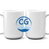 15 oz. NO MINIMUM Full Color Printed Ceramic Mug Thumbnail