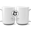 15 oz. NO MINIMUM Full Color Printed Ceramic Mug Thumbnail