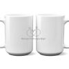 15 oz. NO MINIMUM Full Color Printed Ceramic Mug Thumbnail
