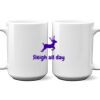 15 oz. NO MINIMUM Full Color Printed Ceramic Mug Thumbnail
