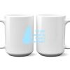 15 oz. NO MINIMUM Full Color Printed Ceramic Mug Thumbnail