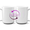 15 oz. NO MINIMUM Full Color Printed Ceramic Mug Thumbnail