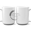 15 oz. NO MINIMUM Full Color Printed Ceramic Mug Thumbnail
