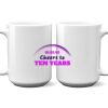 15 oz. NO MINIMUM Full Color Printed Ceramic Mug Thumbnail