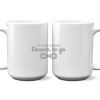 15 oz. NO MINIMUM Full Color Printed Ceramic Mug Thumbnail