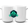 15 oz. NO MINIMUM Full Color Printed Ceramic Mug Thumbnail