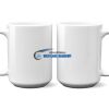 15 oz. NO MINIMUM Full Color Printed Ceramic Mug Thumbnail