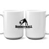 15 oz. NO MINIMUM Full Color Printed Ceramic Mug Thumbnail