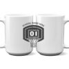 15 oz. NO MINIMUM Full Color Printed Ceramic Mug Thumbnail