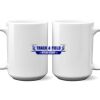 15 oz. NO MINIMUM Full Color Printed Ceramic Mug Thumbnail