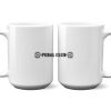 15 oz. NO MINIMUM Full Color Printed Ceramic Mug Thumbnail