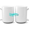 15 oz. NO MINIMUM Full Color Printed Ceramic Mug Thumbnail