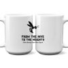 15 oz. NO MINIMUM Full Color Printed Ceramic Mug Thumbnail