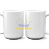 15 oz. NO MINIMUM Full Color Printed Ceramic Mug Thumbnail