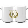 15 oz. NO MINIMUM Full Color Printed Ceramic Mug Thumbnail