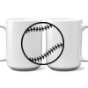 15 oz. NO MINIMUM Full Color Printed Ceramic Mug Thumbnail